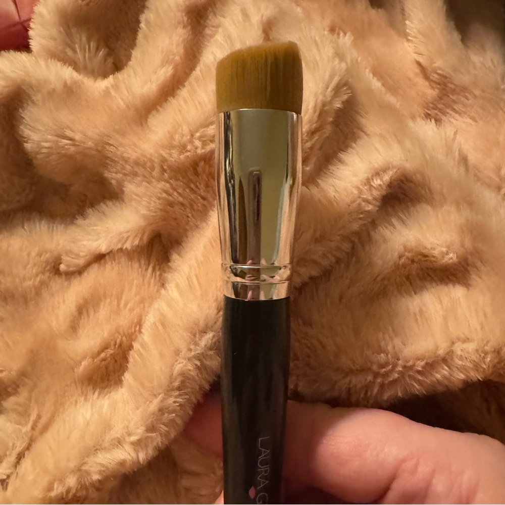 Laura Geller Silver and Gold Makeup Brush